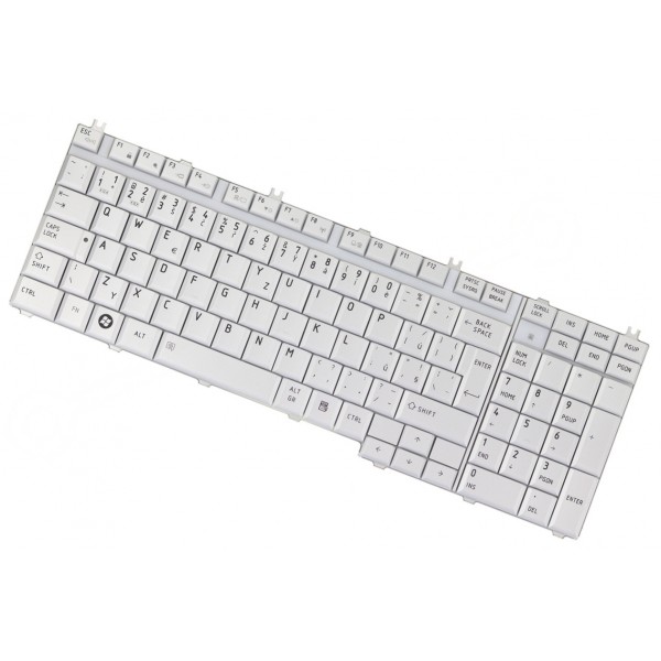 Klawiatura do laptopa Toshiba Satellite L755D-12H CZ / SK srebrna