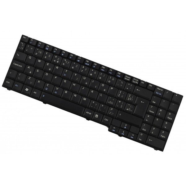 Klawiatura do laptopa Asus F7 CZ / SK czarna z ramą