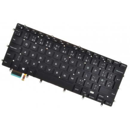 Klawiatura do laptopa Dell kompatibilní 0PN5M8 CZ / SK czarny, podświetlany
