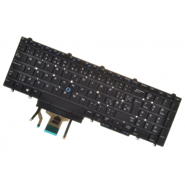 Klawiatura do laptopa Dell Latitude 3340 CZ / SK czarny, podświetlany