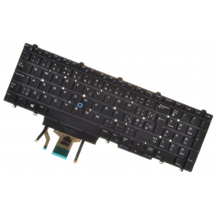 Klawiatura do laptopa Dell Precision 7520 CZ / SK czarny, podświetlany