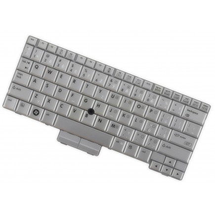 Klawiatura do laptopa HP EliteBook 2740p CZ srebrna