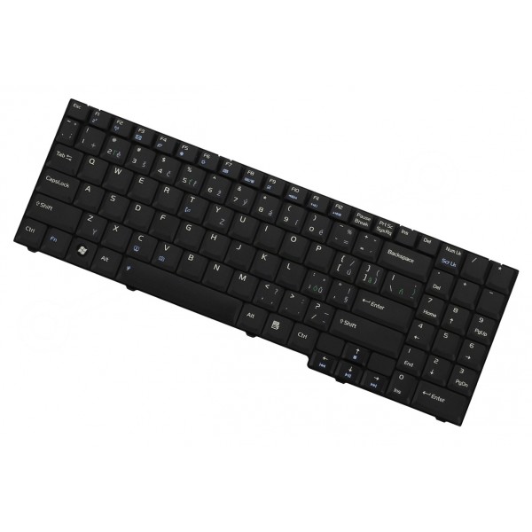 Klawiatura do laptopa Asus kompatibilní 04GNED1KUS00-1 CZ / SK czarna