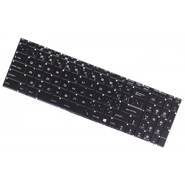 Klawiatura do laptopa MSI GE72 2QL Apache CZ / SK czarny, podświetlany