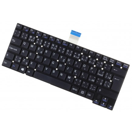Klawiatura do laptopa Sony Vaio SVT131190S czeska czarna bez ramki