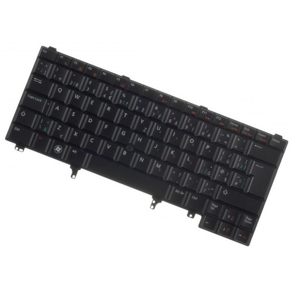 Klawiatura do laptopa Dell Latitude E5320 CZ / SK czarny, podświetlany
