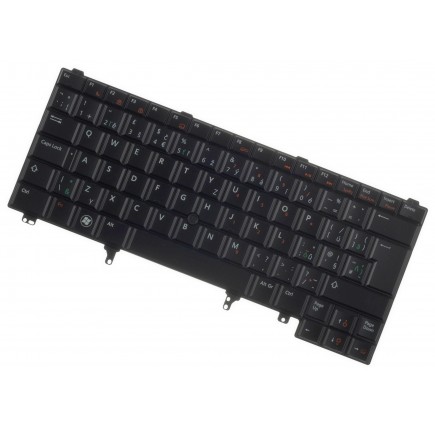 Klawiatura do laptopa Dell Latitude E6320 CZ / SK czarny, podświetlany