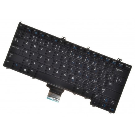 Klawiatura do laptopa Dell kompatibilní 04380Y CZ / SK czarny, podświetlany