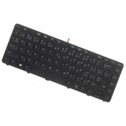 Klawiatura do laptopa HP ProBook 440 G3 CZ / SK czarny, podświetlany
