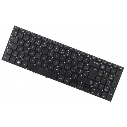 Klawiatura do laptopa Samsung NP270 czeska czarna bez ramki