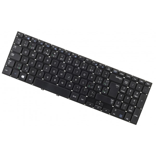 Klawiatura do laptopa Samsung 301E5E czeska czarna bez ramki