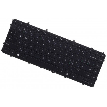 Klawiatura do laptopa HP Envy TouchSmart 4-1210sg UltraBook CZ / SK czarna