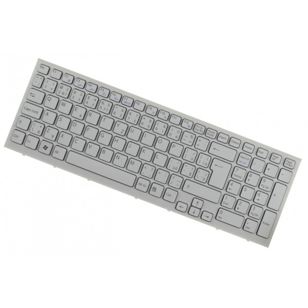 Klawiatura do laptopa Sony Vaio VPCEB3J0E/WI CZ/SK biała z ramą