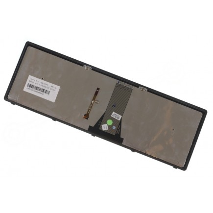 Klawiatura do laptopa Lenovo Ideapad Flex 15 srebrna CZ / SK 