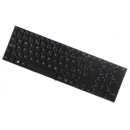 Klawiatura do laptopa Sony Vaio SVF1521P6EW czeska czarna bez ramki