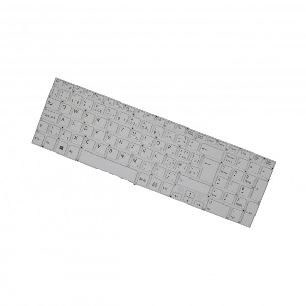Klawiatura do laptopa Sony Vaio SVF152A29L CZ/SK biała Bez ramy
