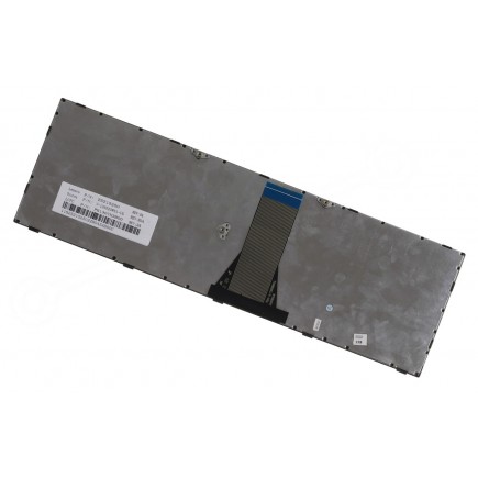 Klawiatura do laptopa IBM Lenovo IdeaPad Z70-80 Srebrna rama CZ/SK