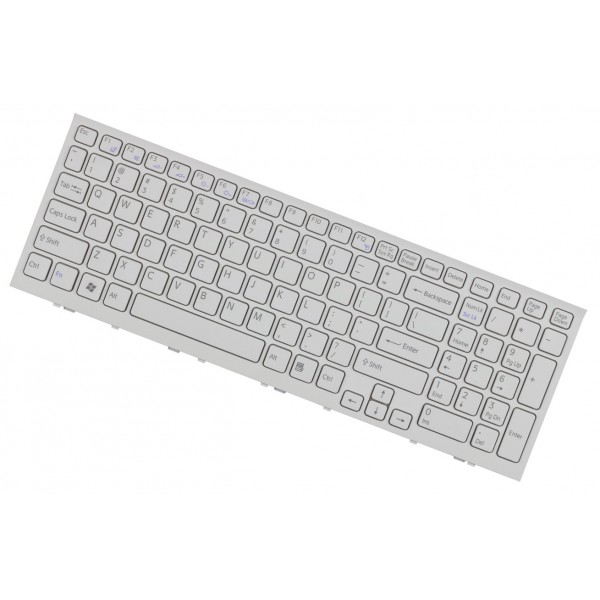 Klawiatura do laptopa Sony Vaio Kompatibilní 90.4MQ07.U01 US biały
