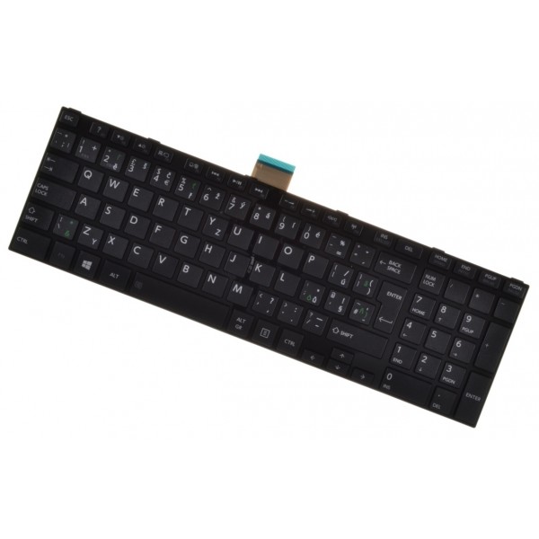 Klawiatura do laptopa Toshiba Satellite c855-18p czarna CZ/SK