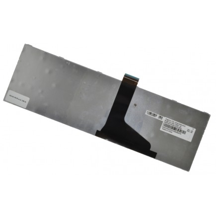 Klawiatura do laptopa biała z ramą Toshiba Satellite c855d-102 UK