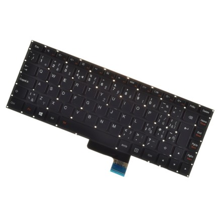 Klawiatura do laptopa Lenovo IdeaPad Yoga 2 13 czeska czarna bez ramki