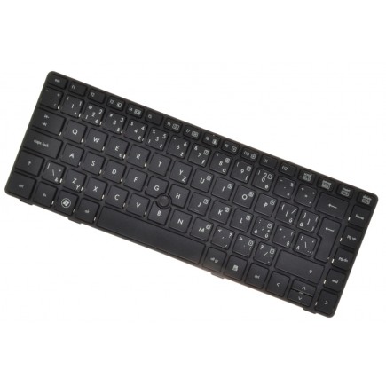 Klawiatura do laptopa HP ProBook 6470b CZ/SK czarna trackpoint
