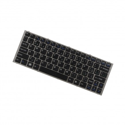 Klawiatura do laptopa Sony Vaio kompatibilní A1807424A srebrna CZ / SK 