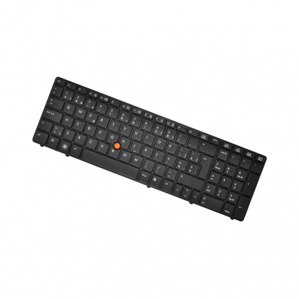Klawiatura do laptopa HP kompatibilní 652682-131 CZ/SK czarna trackpoint