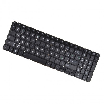 Klawiatura do laptopa Toshiba Satellite L50D-B-12T czeska czarna bez ramki