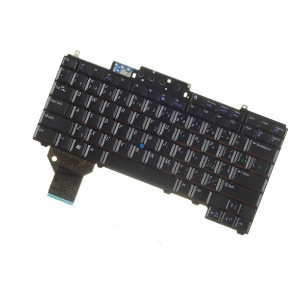 Klawiatura do laptopa Dell kompatibilní K060425X F158 CZ/SK czarna trackpoint
