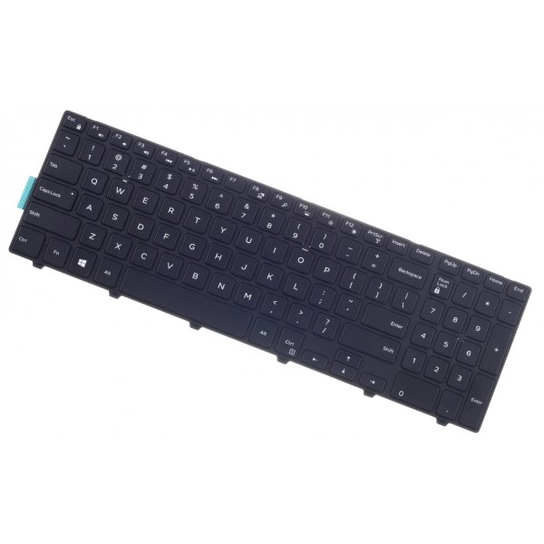 Klawiatura do laptopa Dell kompatibilní 0G7P48 US czarny, podświetlany