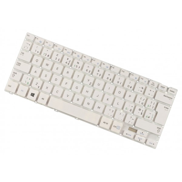 Klawiatura do laptopa Samsung ATIV Book 9 Lite SN3730W CZ/SK biała Bez ramy