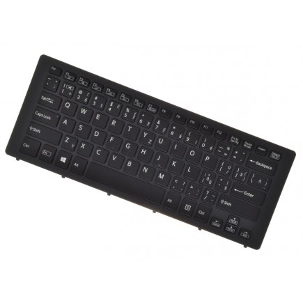 Klawiatura do laptopa Sony Vaio SVF15N15CDB CZ / SK czarna, podświetlana