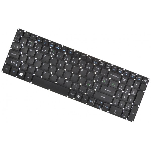 Klawiatura do laptopa Acer Aspire E5-575G czeska czarna bez ramki