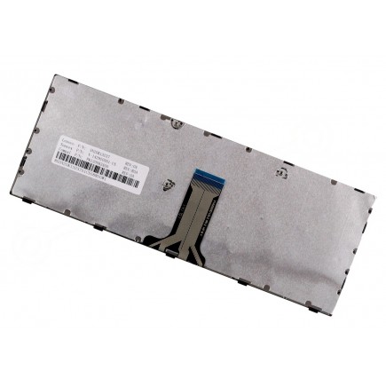 Klawiatura do laptopa Lenovo Flex 2 14 20404 CZ / SK czarny, srebrna rama,podświetlany