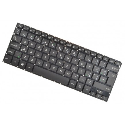 Klawiatura do laptopa Asus ZenBook UX305 czeska czarna bez ramki