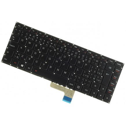 Klawiatura do laptopa Lenovo Ideapad Yoga 2 13 CZ czarny, podświetlany