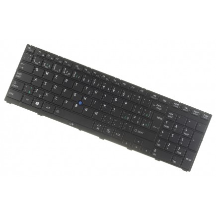 Klawiatura do laptopa Toshiba Tecra R850 CZ/SK czarna trackpoint