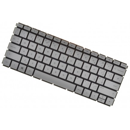 Klawiatura do laptopa HP ENVY 13-d099nr CZ / SK srebro, podświetlany