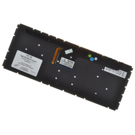 Klawiatura do laptopa HP ENVY 13-d099nr CZ / SK srebro, podświetlany