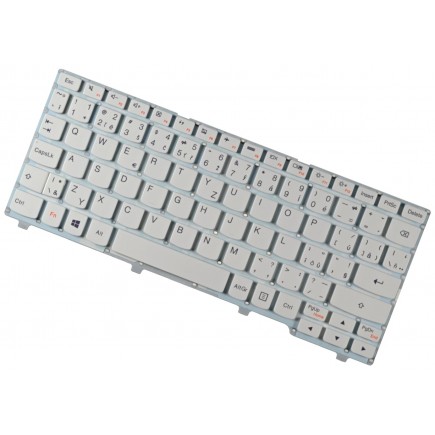 Klawiatura do laptopa Lenovo 100S-11IBY CZ/SK biała Bez ramy