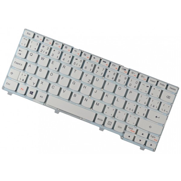 Klawiatura do laptopa Lenovo 100S-11IBY CZ/SK biała Bez ramy
