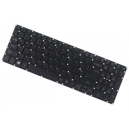 Klawiatura do laptopa Acer Aspire E5-575 UK czarna bez ramki