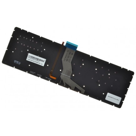 Klawiatura do laptopa 836099-FL1 czeska czarna bez ramki, podświetlany