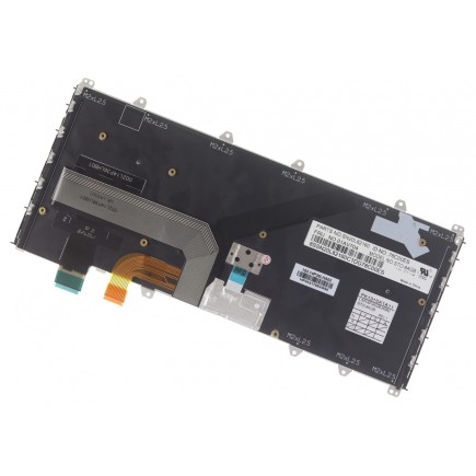 Klawiatura do laptopa Kompatibilní Lenovo 00PA132 CZ / SK czarna, podświetlana, Trackpoint