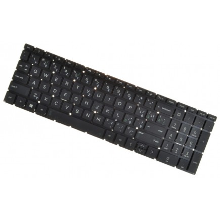 Klawiatura do laptopa HP 15-DB0040NC czeska czarna bez ramki