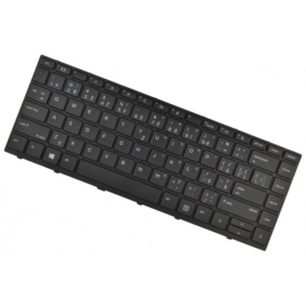 Klawiatura do laptopa HP ProBook 430 G5 z ramką, czarne CZ / SK