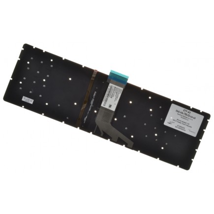 Klawiatura do laptopa HP ENVY x360 15-w005nc srebro, bez ramki, podświetlany, CZ/SK