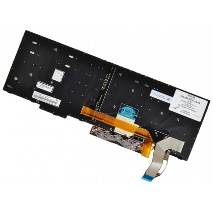Klawiatura do laptopa Lenovo ThinkPad L580 CZ / SK czarna, podświetlana, Trackpoint