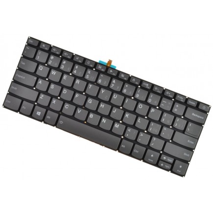 Klawiatura do laptopa Lenovo IdeaPad Yoga 520-14IKB CZ/SK szary Bez ramy, podświetlany
